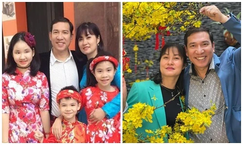 Hôn nhân của “Táo” Quang Thắng bên vợ kém 11 tuổi