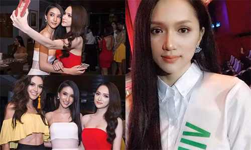 Loạt ảnh đầu tiên của Hương Giang Idol tại cuộc thi Hoa hậu chuyển giới