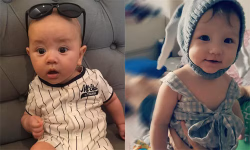 Ngắm vẻ lai Tây của 2 nhóc tì nhà Thảo Trang, Phương Vy