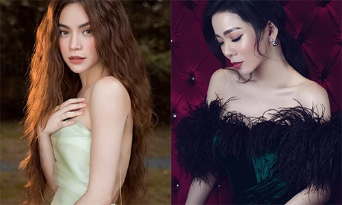 Đọ vẻ gợi cảm của gái một con Hà Hồ - Lệ Quyên