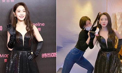 Rơi tóc giả, ngất xỉu và những sự cố thảm đỏ của sao Trung Quốc