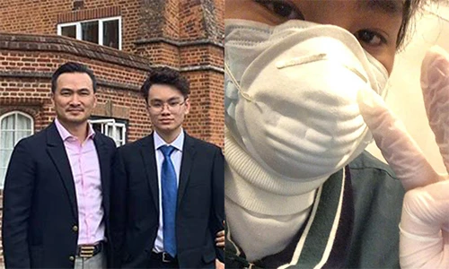 Trường học đóng cửa vì Covid-19, Chi Bảo lập tức đưa con trai từ London về nước