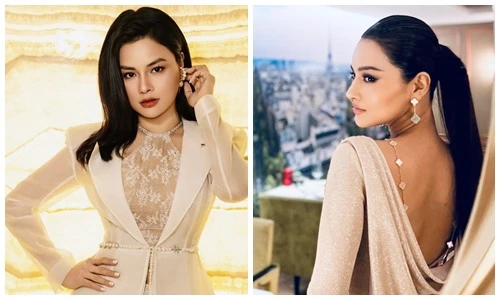 Vũ Thu Phương diện mốt xuyên thấu khoe vẻ gợi cảm tại sự kiện