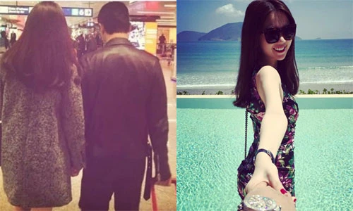 Những lần khoe bạn trai bí mật của người mẫu Ngọc Trinh