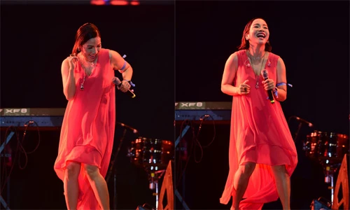 Diva Mỹ Linh phiêu hết mình trên sân khấu Monsoon Music Festival