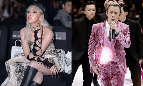 Binz hôn gió, nắm tay người tình tin đồn Châu Bùi