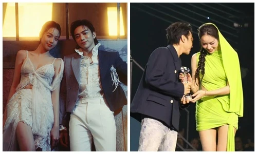 Ảnh đẹp đôi của Hoa hậu Thanh Thủy - Soobin Hoàng Sơn