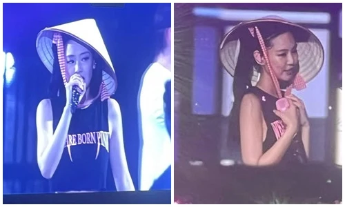 BlackPink nhảy “See tình”, đội nón lá, nói tiếng Việt ở concert