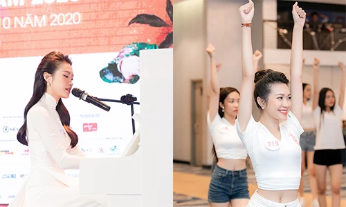 Thí sinh hot nhất Hoa hậu Việt Nam nỗ lực thế nào trước chung kết?