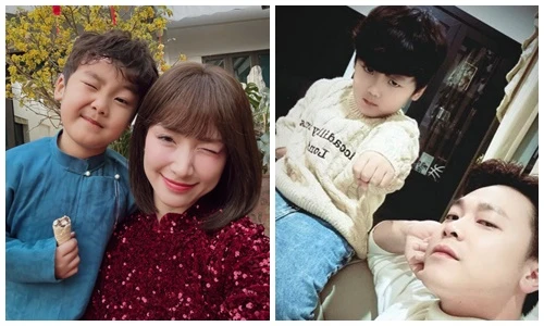 Con trai Hòa Minzy gây sốt với gần 2 triệu fan trên mạng