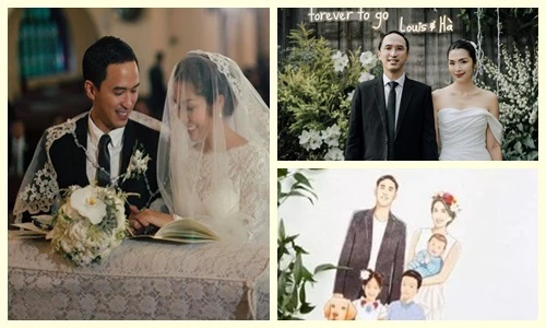 10 năm hôn nhân của Tăng Thanh Hà - Louis Nguyễn