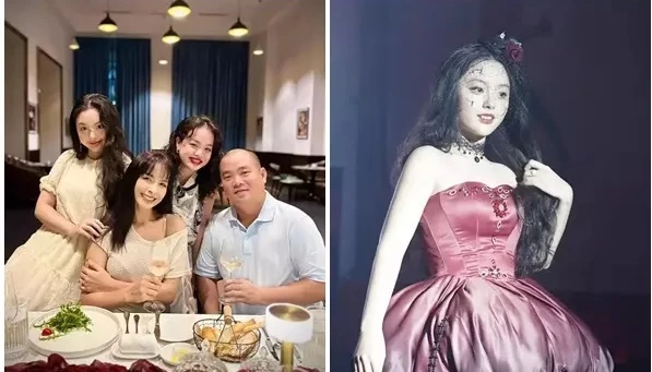 Con gái xinh như hoa hậu của siêu mẫu Thúy Hạnh