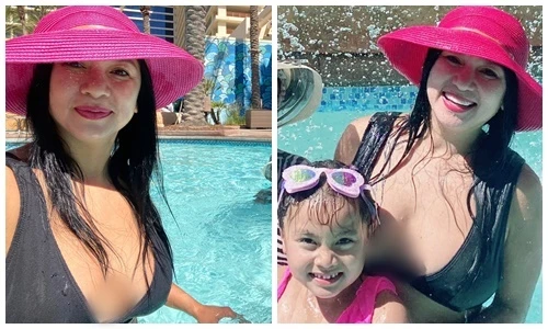 “Biểu tượng gợi cảm” Y Phụng tung ảnh bikini tuổi U50