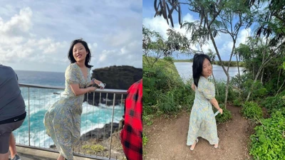 Nhờ bạn thân chụp ảnh, cô gái nhận kết "dở khóc dở cười"
