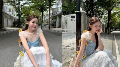 Bạn gái HIEUTHUHAI giao diện tiểu thư xuống phố ngắm là yêu