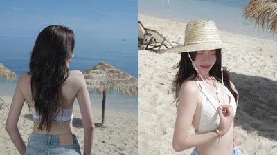 Ngắm loạt ảnh đi biển khoe vòng eo cực phẩm của Mèo Sao Hỏa