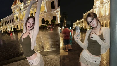 Mẫu lookbook Hà Nội "oanh tạc" đường phố với style cực chất