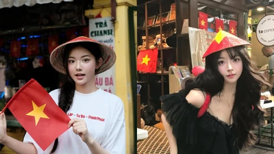 Loạt hot girl Việt "đọ sắc" trong loạt ảnh chào mừng 2/9