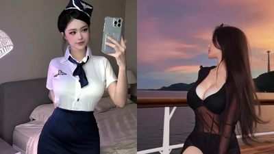 Fan 'đắm chìm' với khoảnh khắc Yugi Kiều Oanh thả dáng giữa hoàng hôn