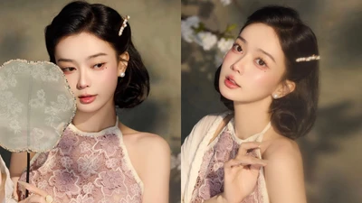 'Hot girl ảnh thẻ' đón Trung thu sớm với bộ ảnh xinh như tiên nữ