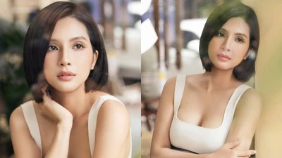 Thiên An cắt phăng tóc dài, xuất hiện với hình ảnh lạ lẫm