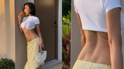 Huyền 2k4 khoe cận cảnh hõm lưng venus cực phẩm