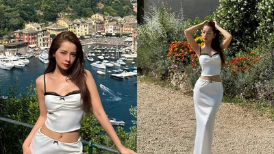 Chi Pu thả dáng đẹp đến "ná thở" ở Italia