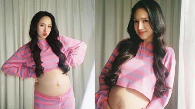 Joyce Phạm khoe visual "nét căng" những tháng cuối thai kỳ