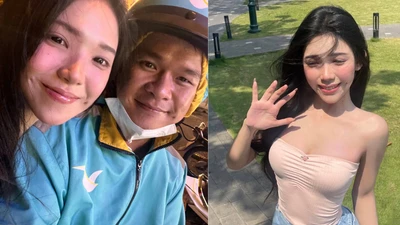 Nữ sinh má lúm viral với tấm ảnh chụp cùng tài xế công nghệ