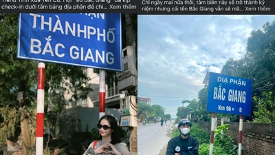 Mạng xã hội tràn ngập lời chào tạm biệt “tỉnh xưa tên cũ”