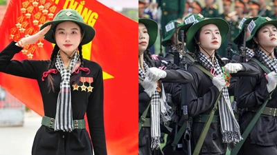 "Nữ du kích miền Nam" vinh dự 3 lần tham gia diễu binh gây sốt mạng