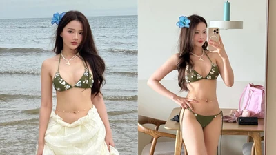 "Hot girl ảnh thẻ" hớp hồn fan với phong cách đi biển đầy cuốn hút