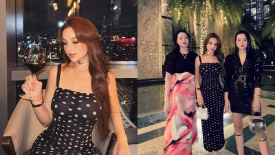 Huyền Baby đọ sắc bên mẹ và chị gái khiến fan xuýt xoa