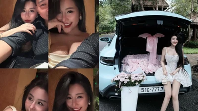 'Đệ nhất hot girl Sài thành' khoe tình yêu ngọt ngào bên bạn trai là công an