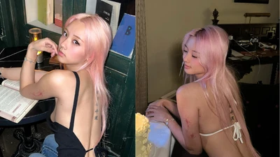Nữ streamer lai Việt - Trung chăm chỉ khoe lưng trần nuột nà