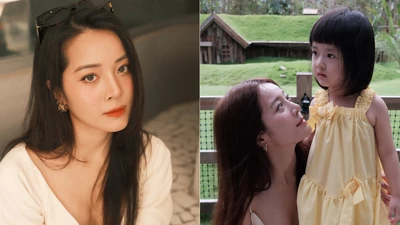 “Tiểu tam hot nhất màn ảnh” khoe khoảnh khắc rạng ngời bên con gái