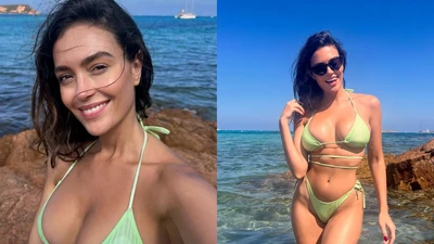Nữ MC thể thao đình đám khoe dáng bốc lửa với bikini