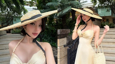 “Thánh nữ lắc hông” diện váy lụa mỏng manh gây thương nhớ
