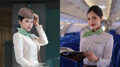Nữ tiếp viên Đà Nẵng đốn tim với vẻ ngoài xinh đẹp, ngọt ngào