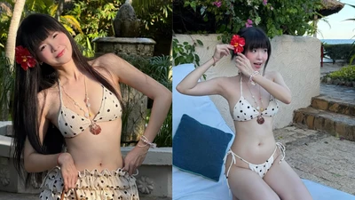 Hot girl FAPtv Thúy Kiều “được mùa” xả ảnh bikini đi biển