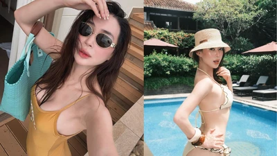 Cựu hot girl Hà thành khoe dáng đẹp mỹ mãn khi đi du lịch