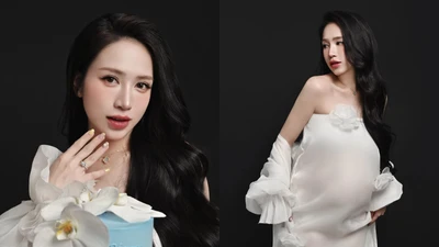 Joyce Phạm đón sinh nhật rạng rỡ với bụng bầu vượt mặt