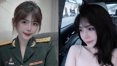 Hot mom quân nhân sắc vóc “gái một con mòn con mắt”