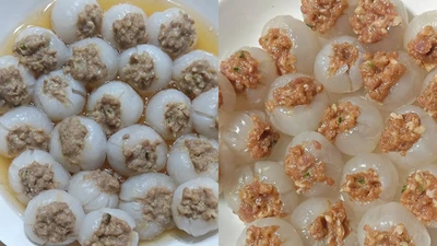 Hết khúc bạch vải, giờ đến món vải nhồi thịt gây tranh cãi
