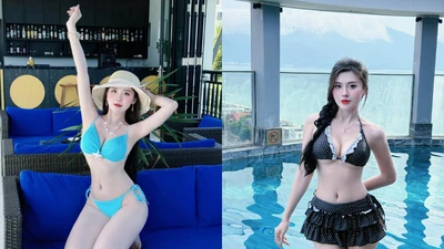 Hot girl xứ Nghệ sở hữu làn da trắng phát sáng, thân hình cực phẩm