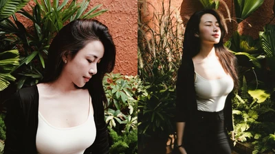Bà xã Phan Văn Đức khoe sắc vóc “mẹ 2 con vẫn mòn con mắt”