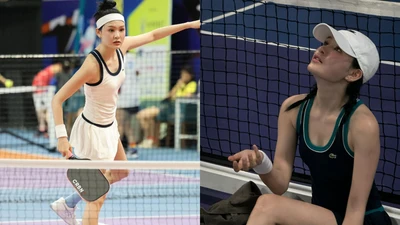 Hiền Hồ gây bất ngờ khi vô địch giải đấu pickleball