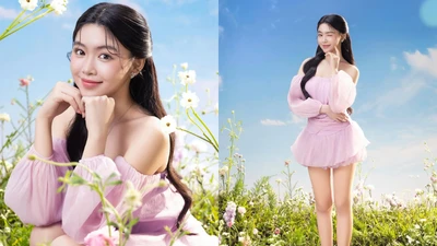 Con gái Quyền Linh ngày càng "trổ sắc" như nàng thơ cổ tích