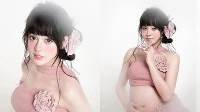 "Hot girl trứng rán" Trần Thanh Tâm khoe bụng bầu, nhan sắc ngọt ngào đốn tim