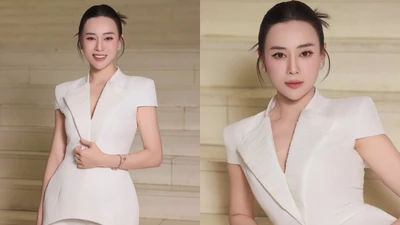 Thoát vai mẹ bỉm, Phương Oanh ra dáng "phu nhân tổng tài"